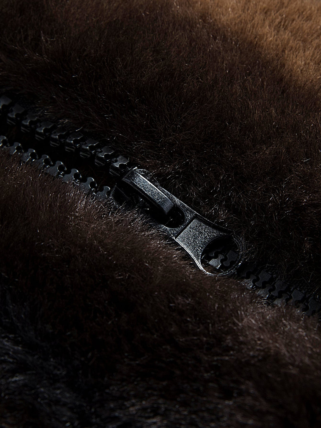 Animal Print Faux Fur Hooded Jacket