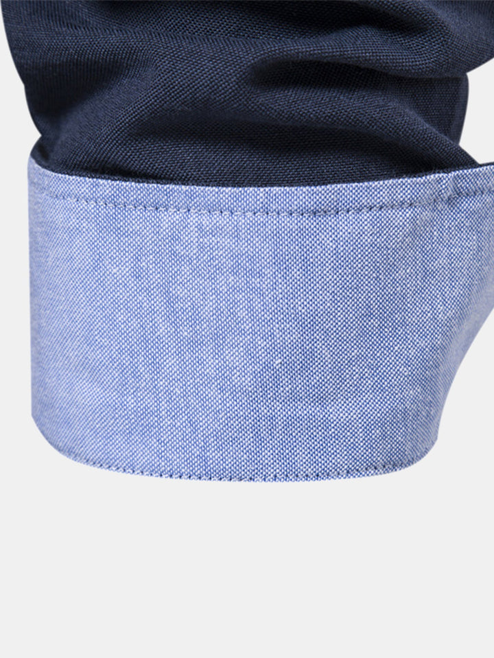 Long Sleeve Button Up Oxford Shirt