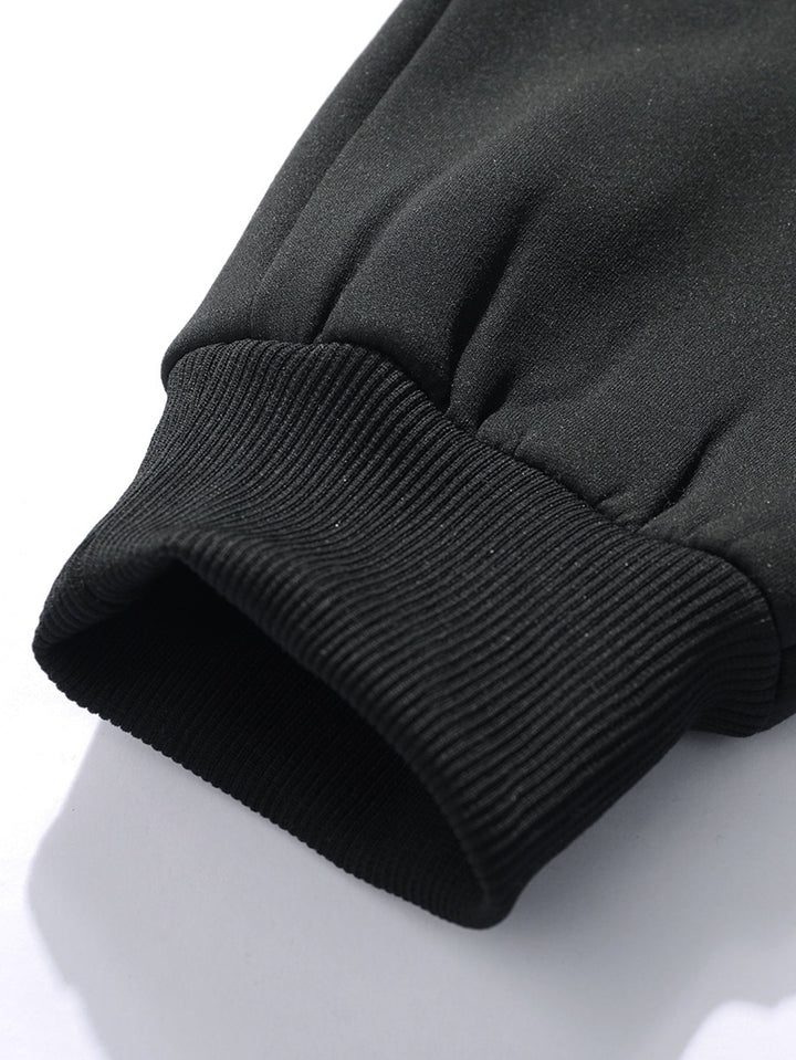 Teddy Lined Zip Up Hoodie & Jogger Pants