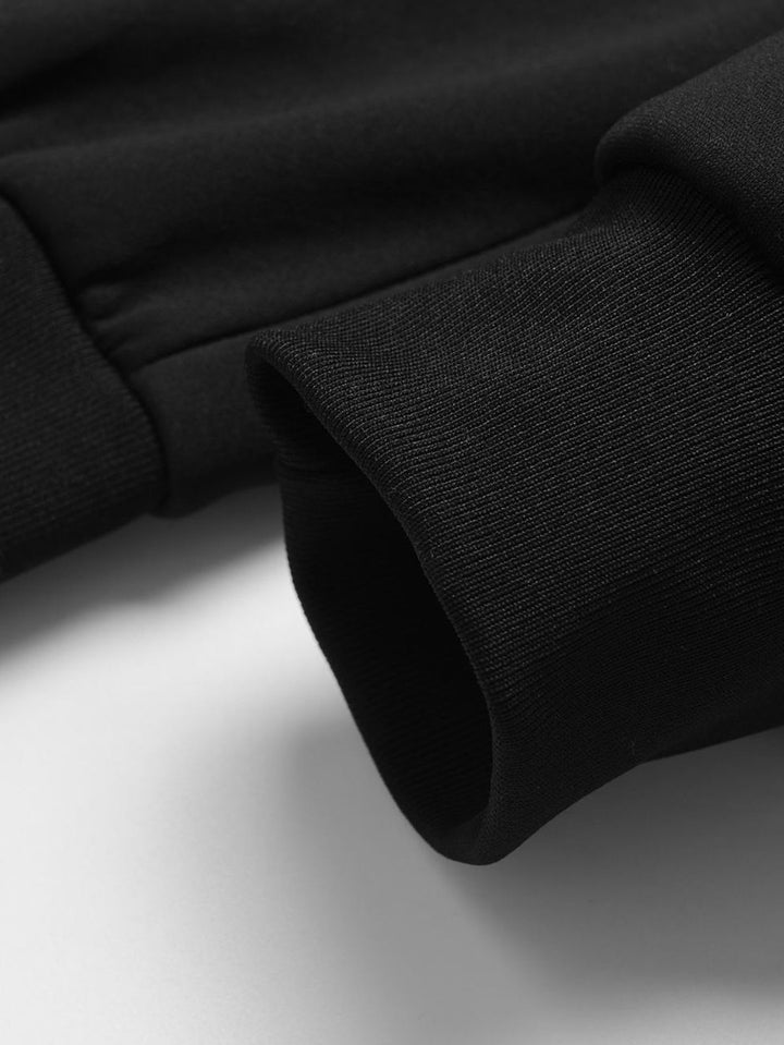 Teddy Lined Zip Up Hoodie & Jogger Pants