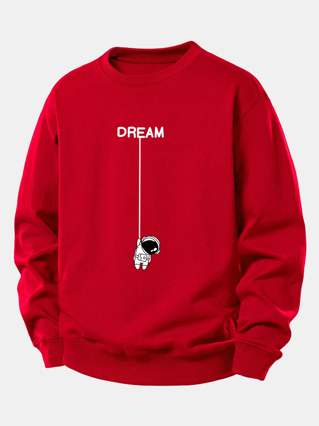 Dream Astronaut Print Relax Fit Sweatshirt