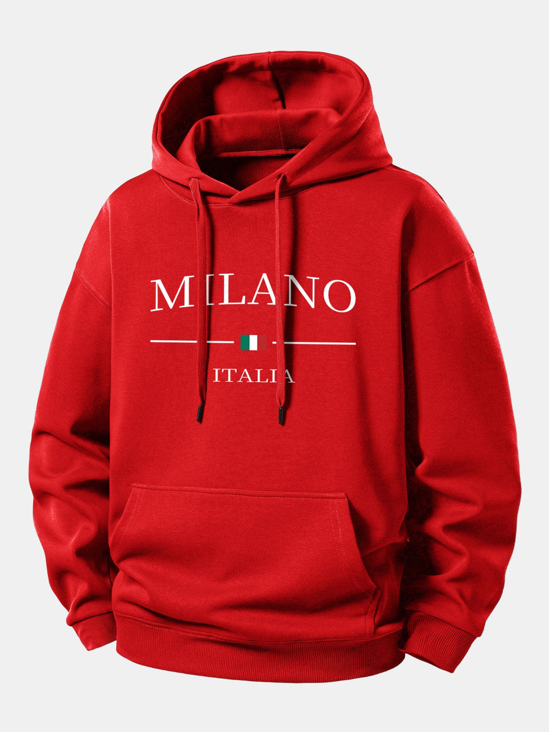 Milano Print Relax Fit Hoodie