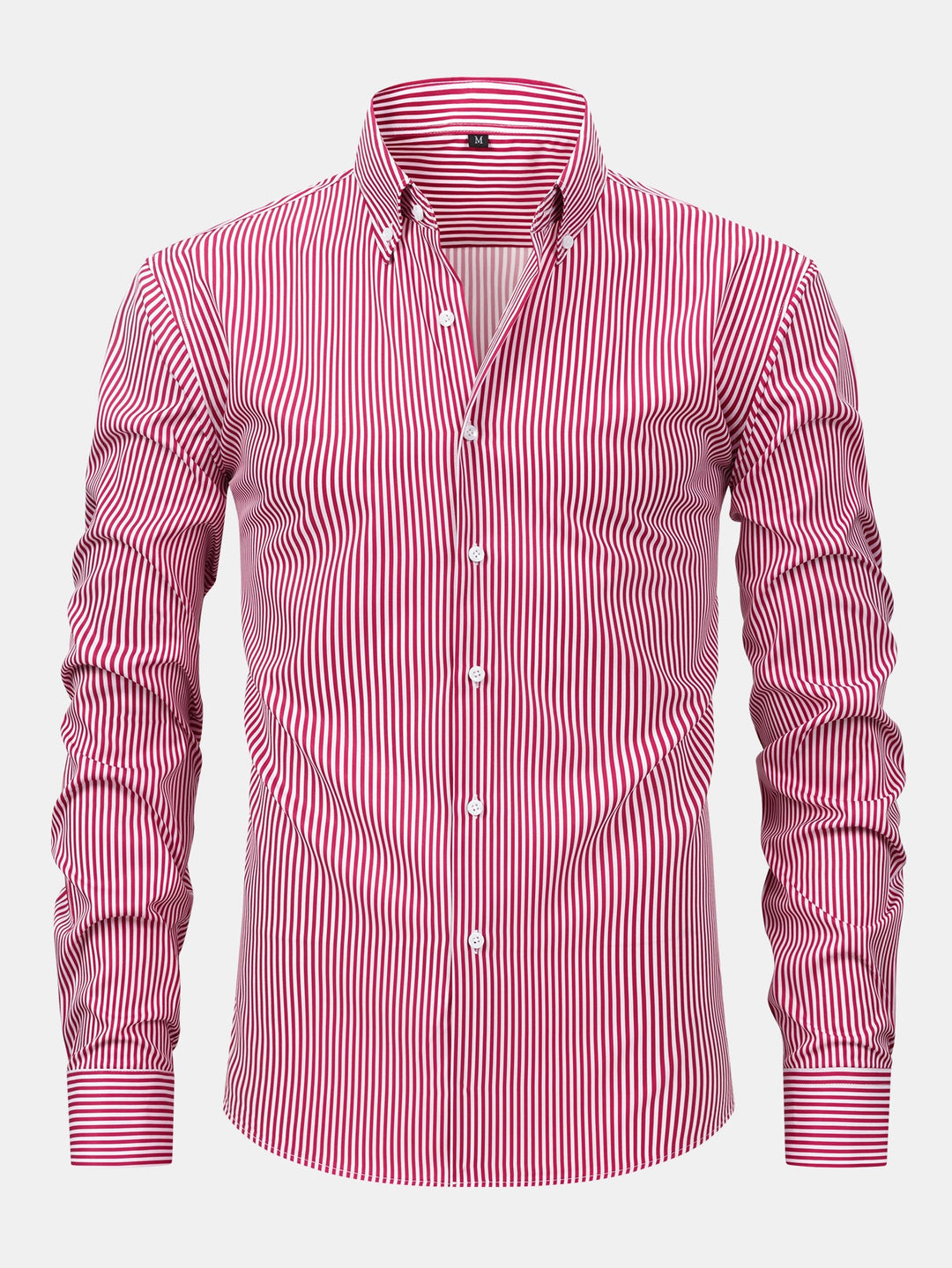Long Sleeve Stripe Button Up Shirt