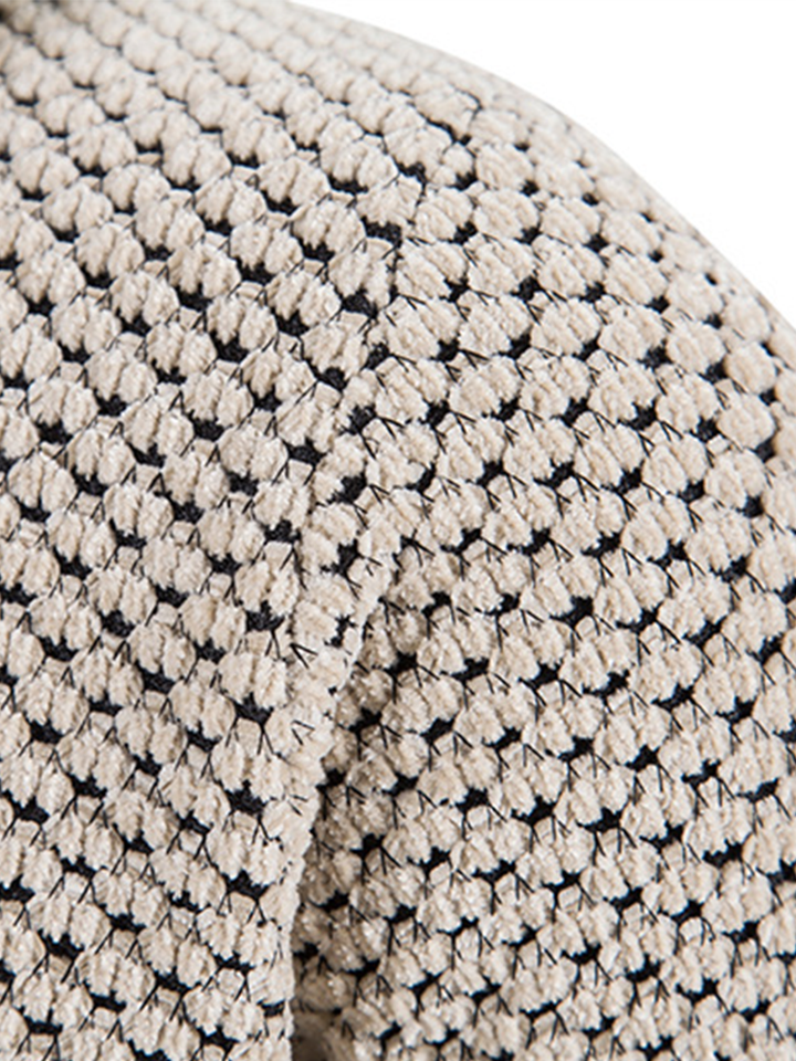 Long Line Textured Hooded Sweater