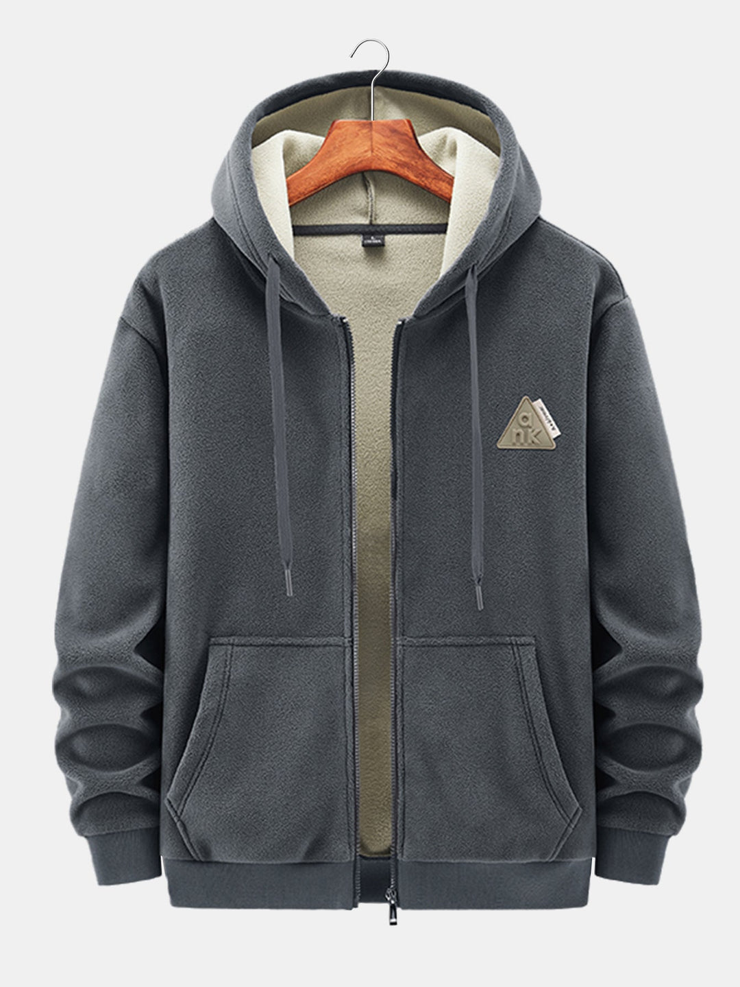 Fleece-Lined Zip Up Hoodie & Jogger Pants