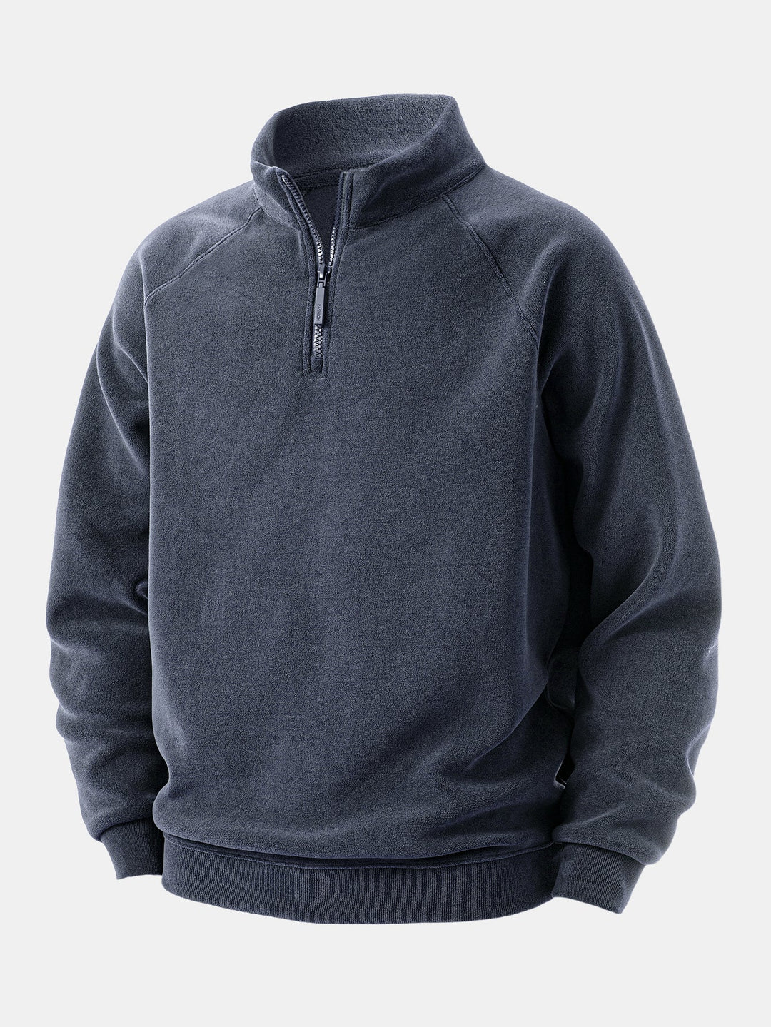 Polar Fleece Quarter Zip Sweatshirt