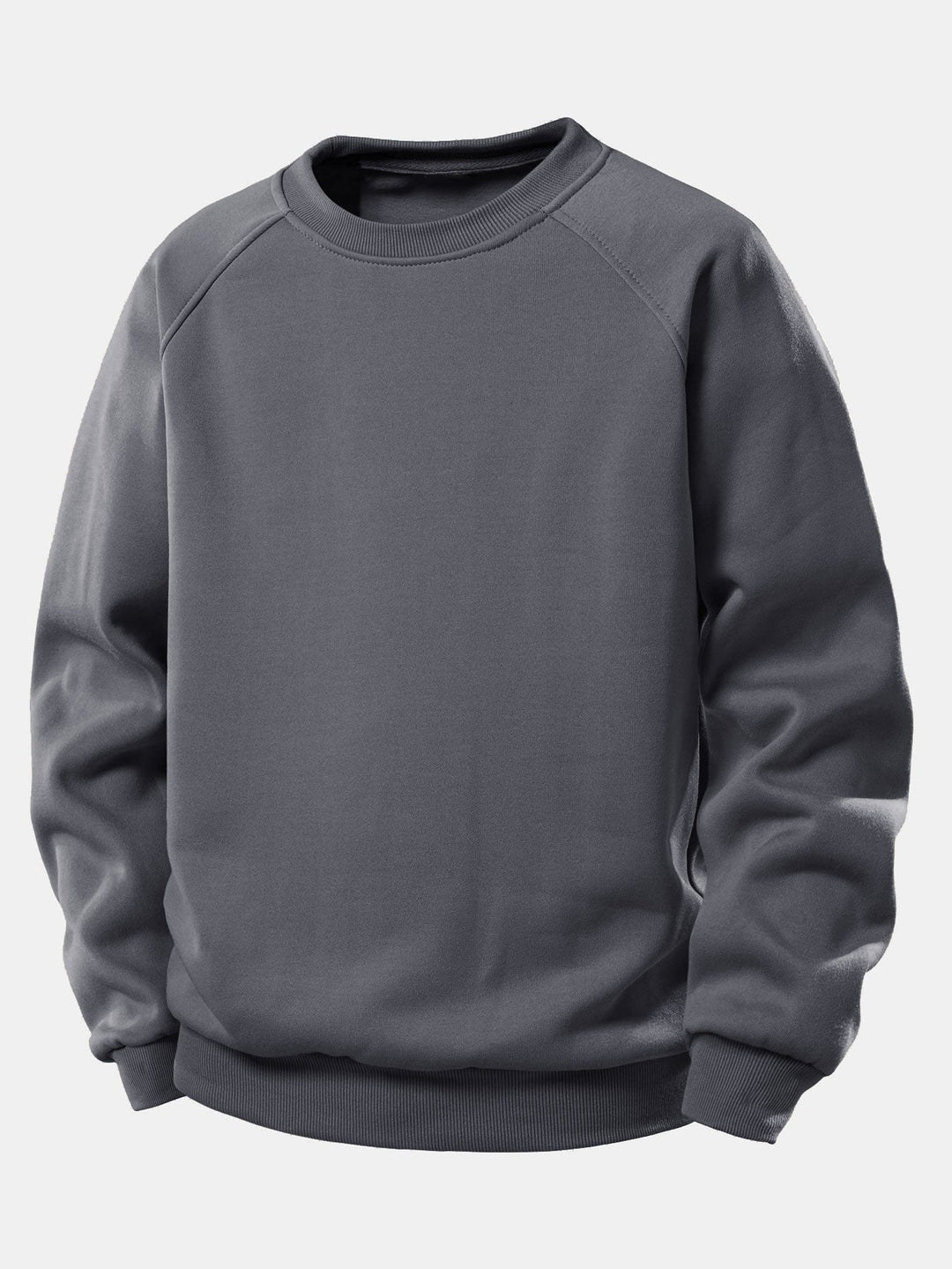 Basic Crew Neck Sweatshirt & Jogger Pants