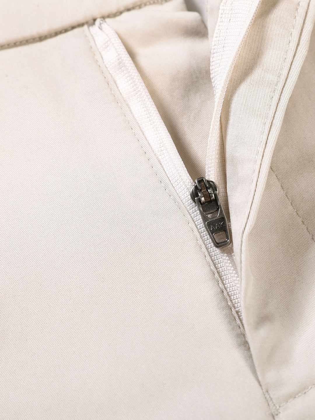 Elastic Waist Straight Leg Trousers