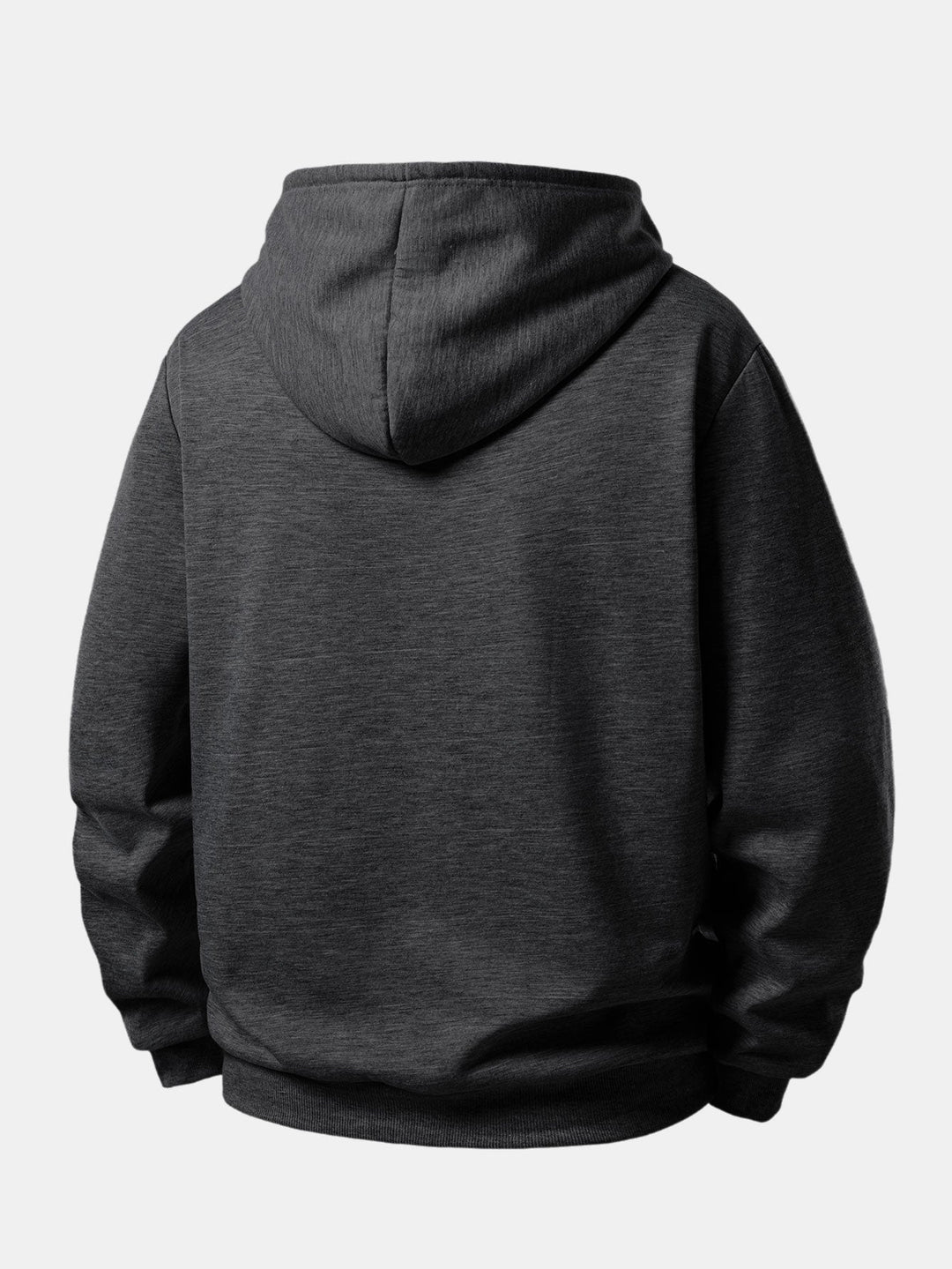 Colorful Light Black Cat Print Teddy Lined Hoodie