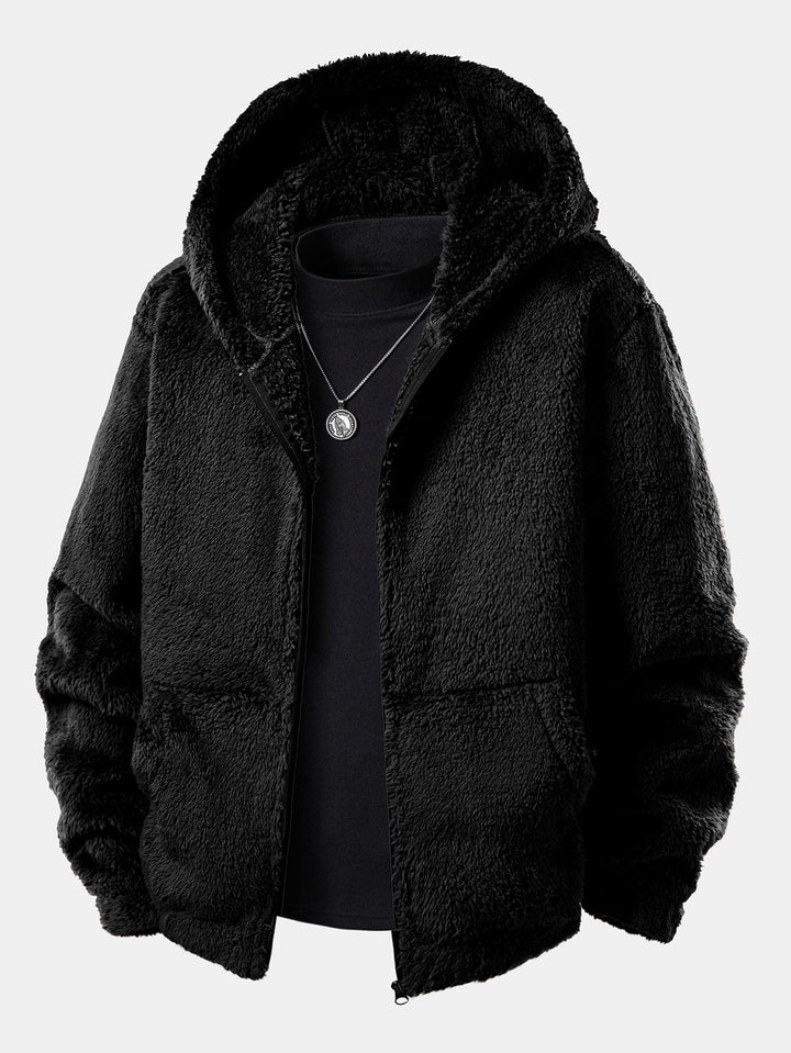 Teddy Zip Up Hoodie