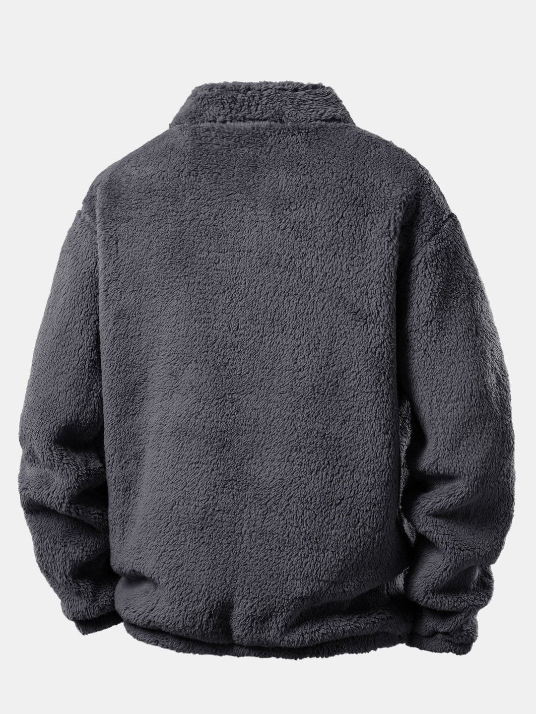 Quarter Zip Teddy Sweatshirt
