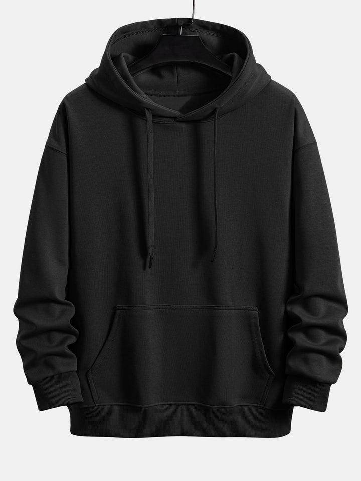 3 Pieces Basic Relax Fit Hoodie