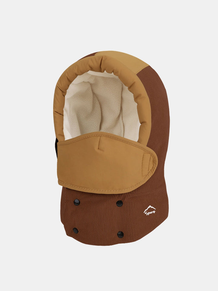 Winter Thickened Windproof Balaclava Hat With Face Mask