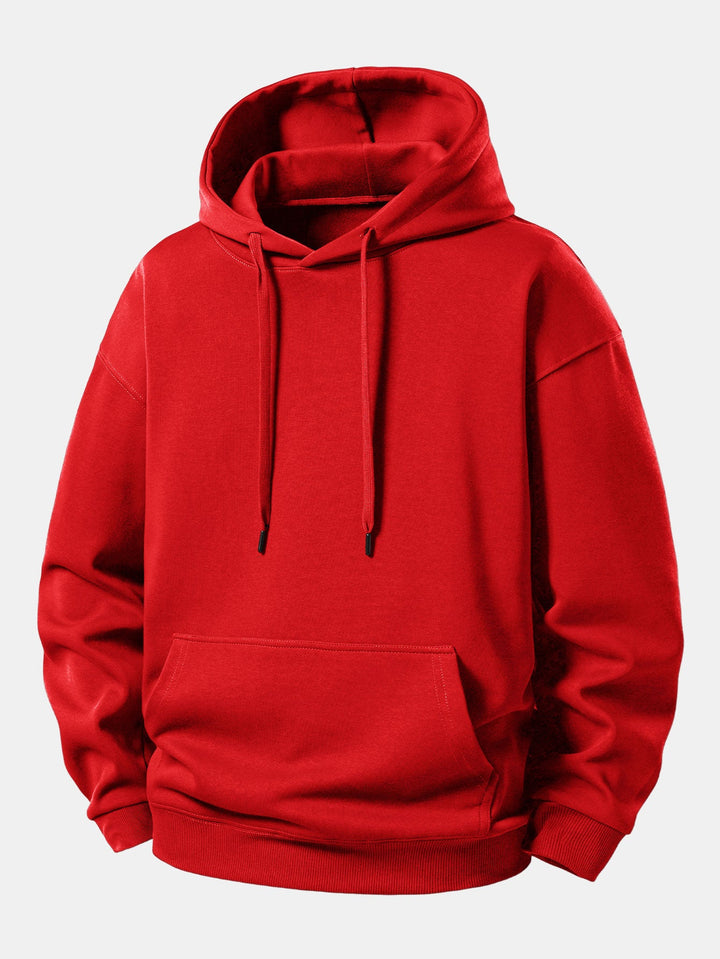 3 Pieces Basic Relax Fit Hoodie