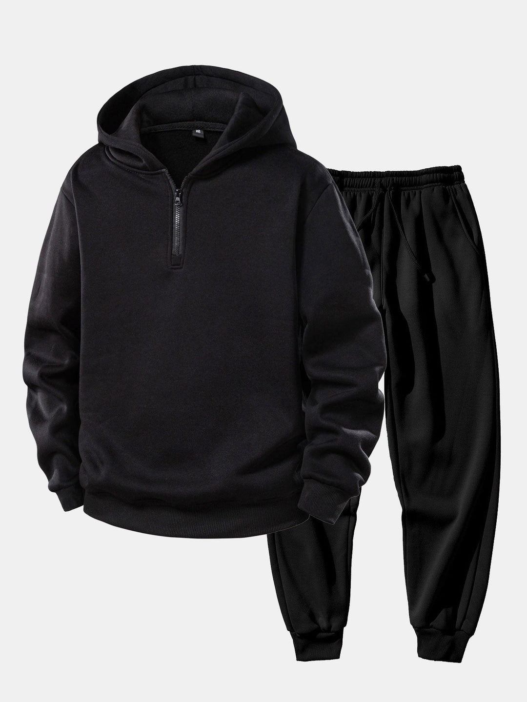 Quarter Zip Hoodie & Jogger Pants