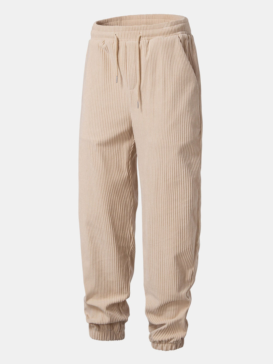 Corduroy Hoodie With Kangaroo Pocket & Corduroy Jogger Pants