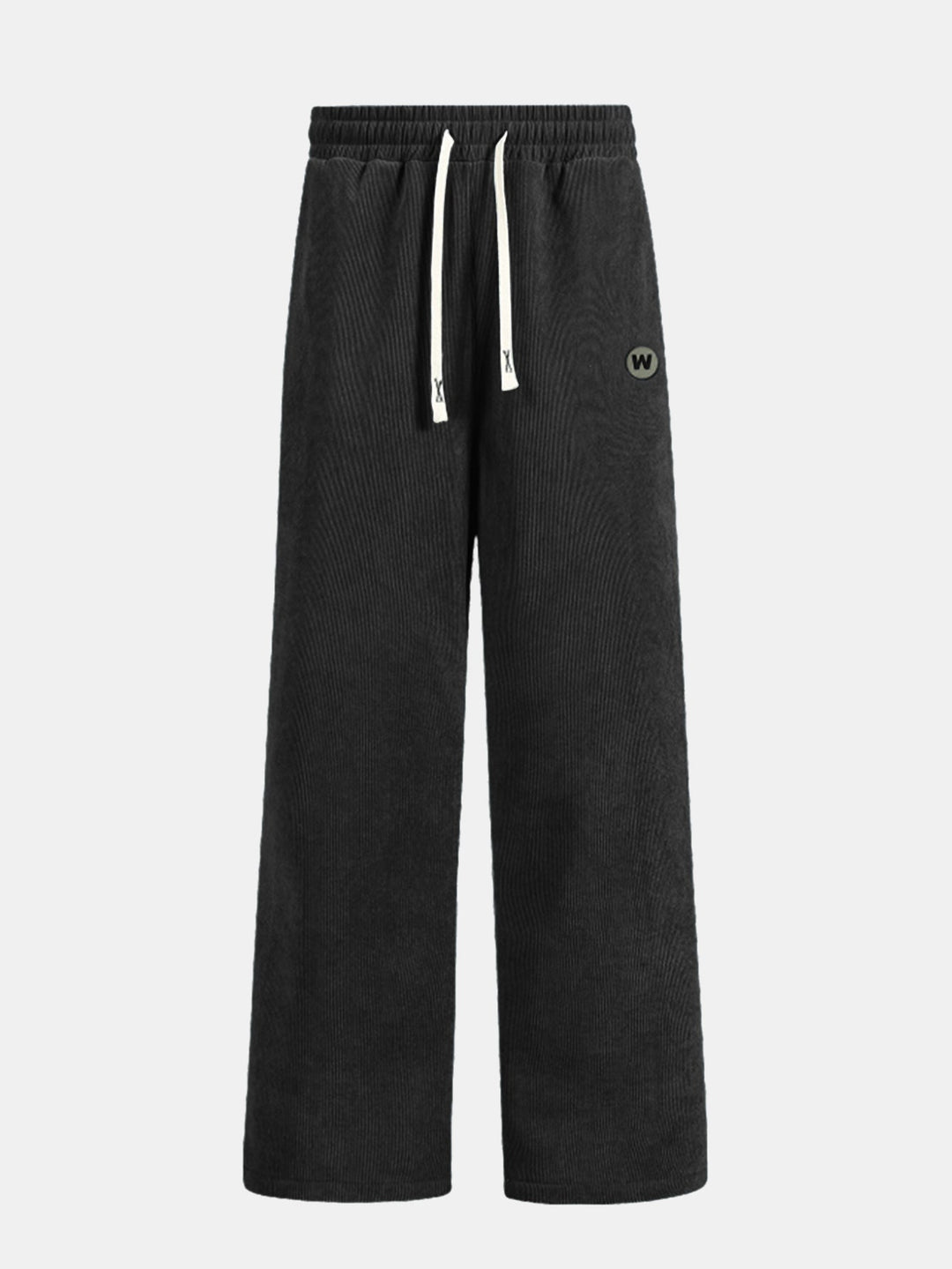 Teddy Fleece Lined Straight Leg Corduroy Pants