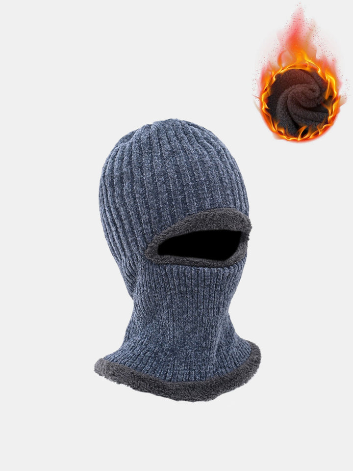 Winter Thermal Windproof Balaclava Hat With Face Mask