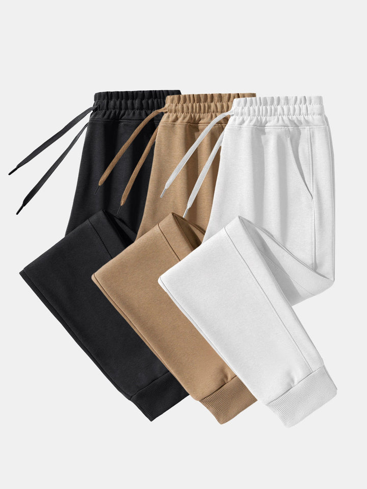 3 Pieces Basic Jogger Pants