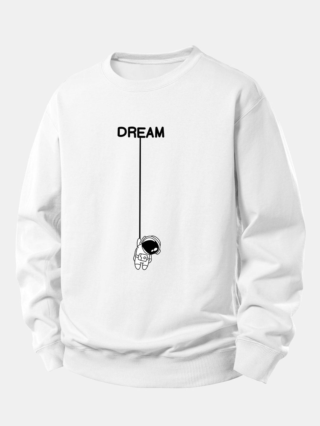 Dream Astronaut Print Relax Fit Sweatshirt