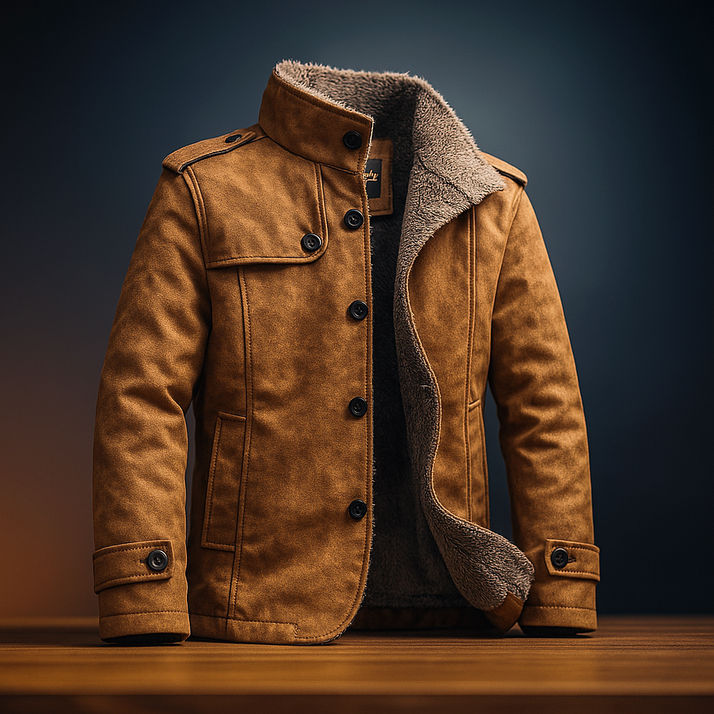 Trenton Suede Overcoat