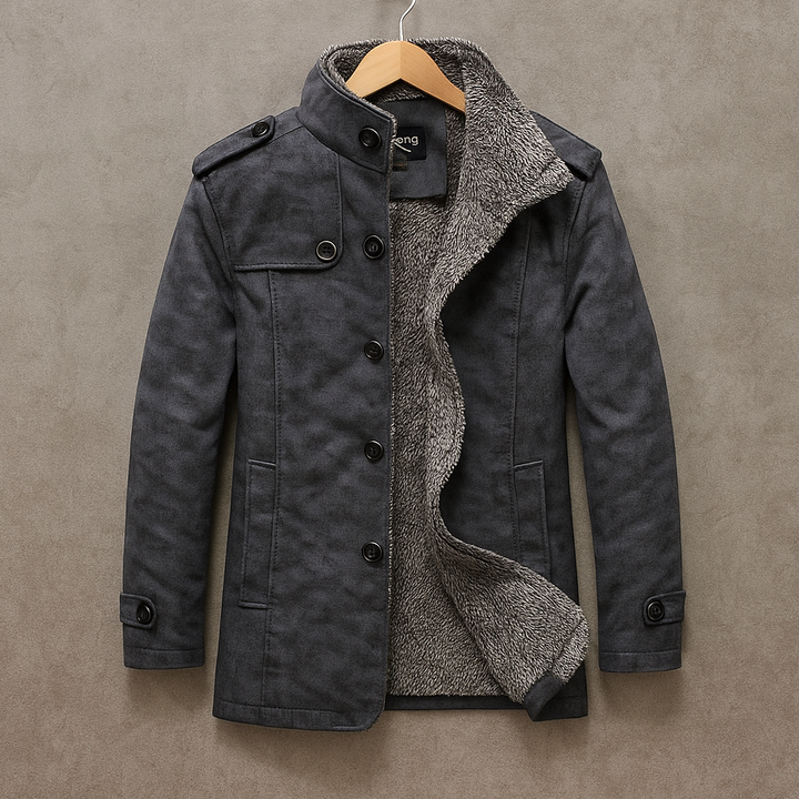 Trenton Suede Overcoat