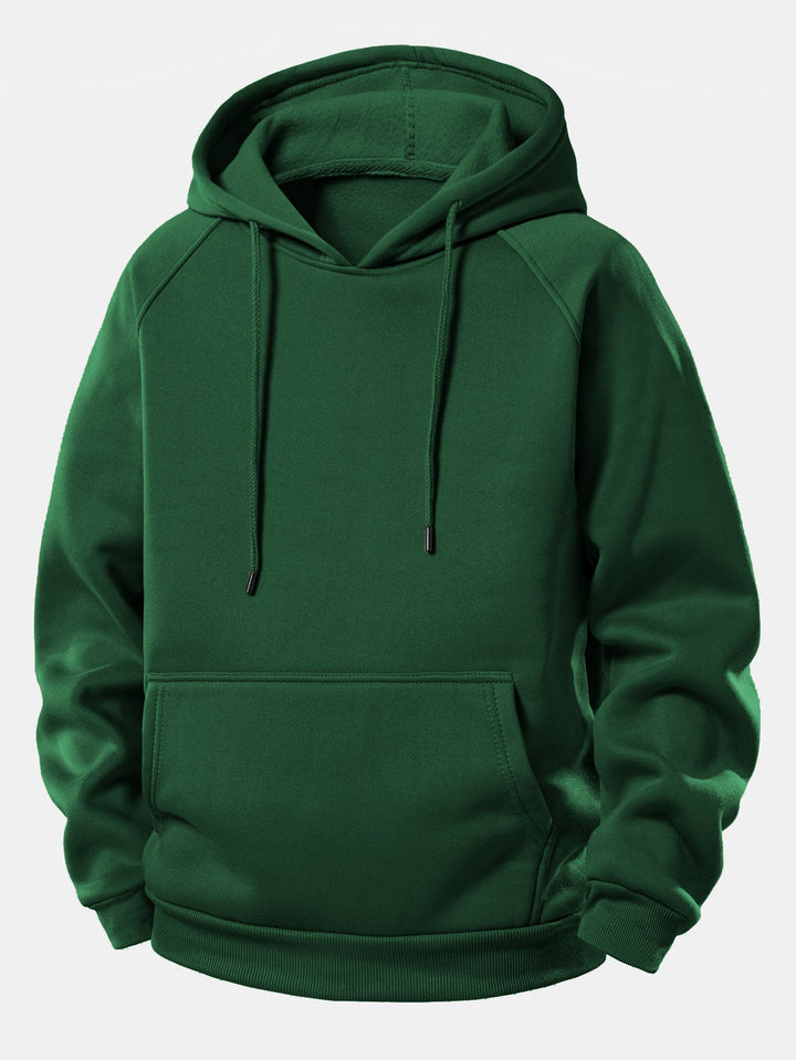 Basic Raglan Sleeve Hoodie