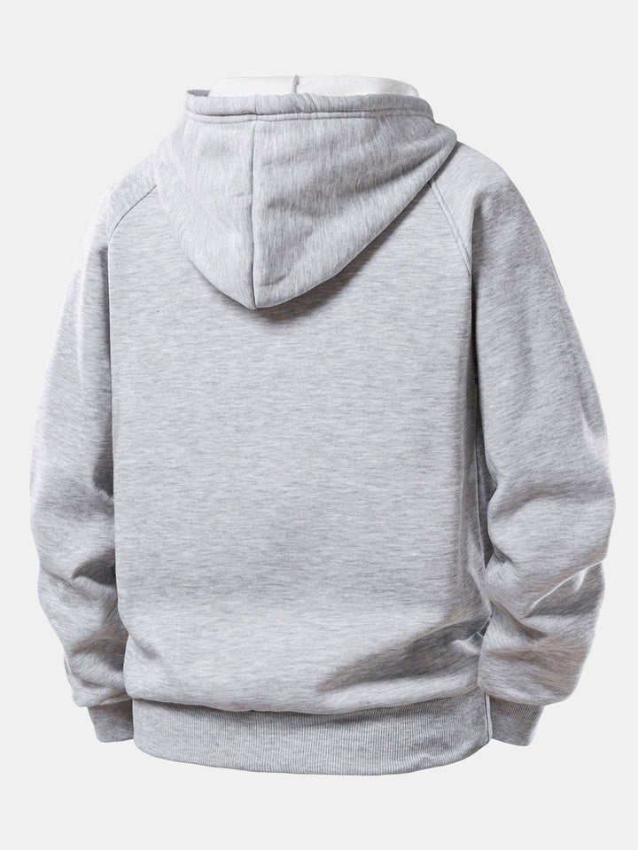 Basic Raglan Sleeve Hoodie