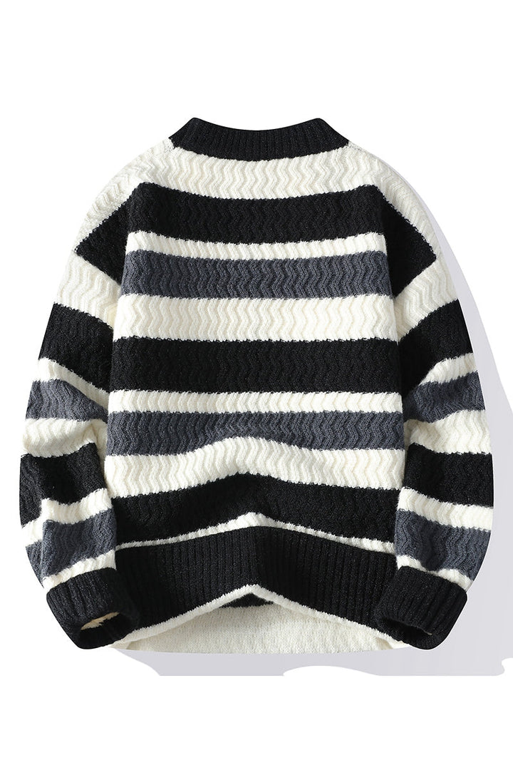 Striped Crew Neck Sweater