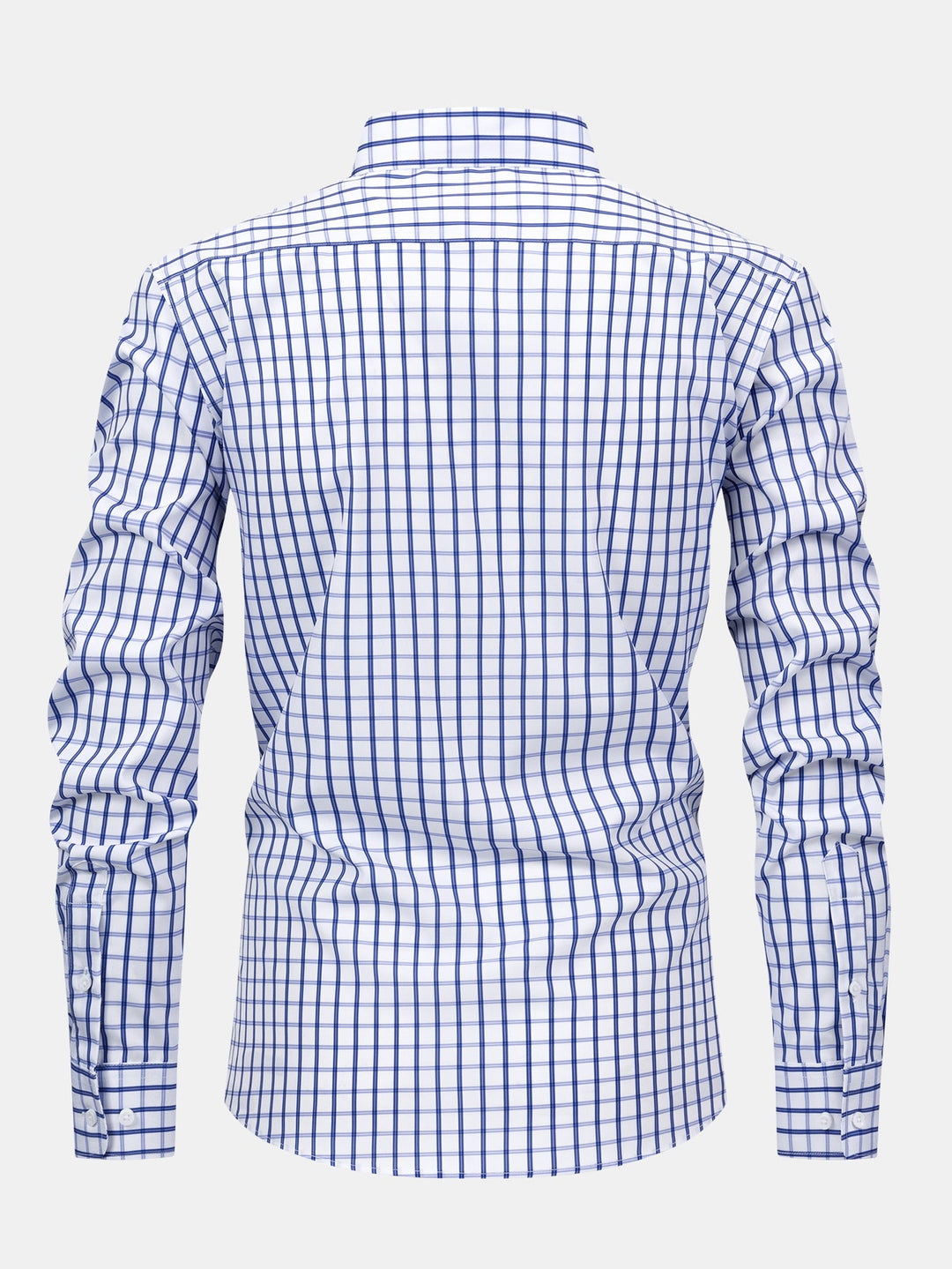 Long Sleeve Plaid Button Up Shirt