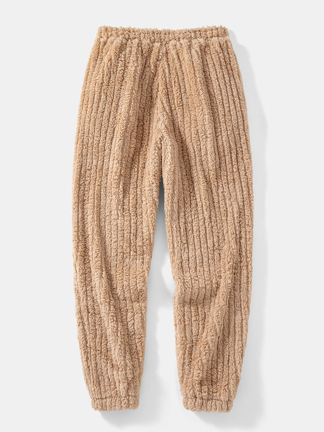 Relax Fit Stripe Kangaroo Pocket Teddy Hoodie & Jogger Pants