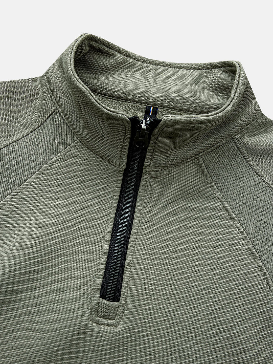 Teddy Lined Quarter Zip Sweatshirt