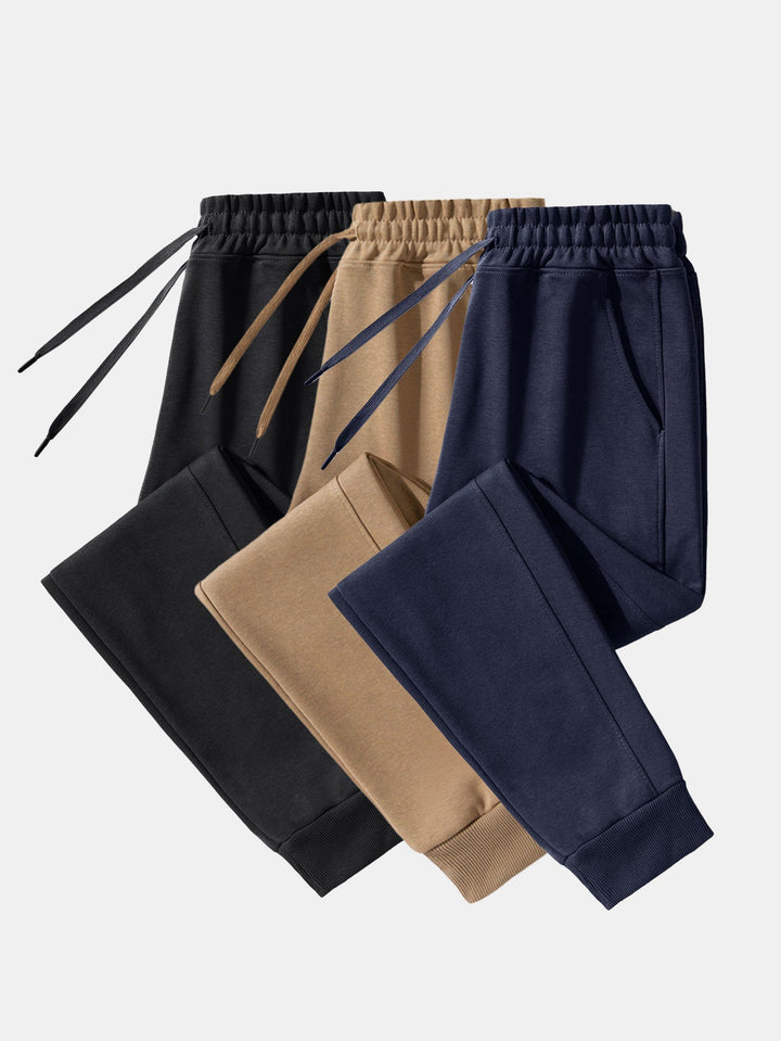 3 Pieces Basic Jogger Pants