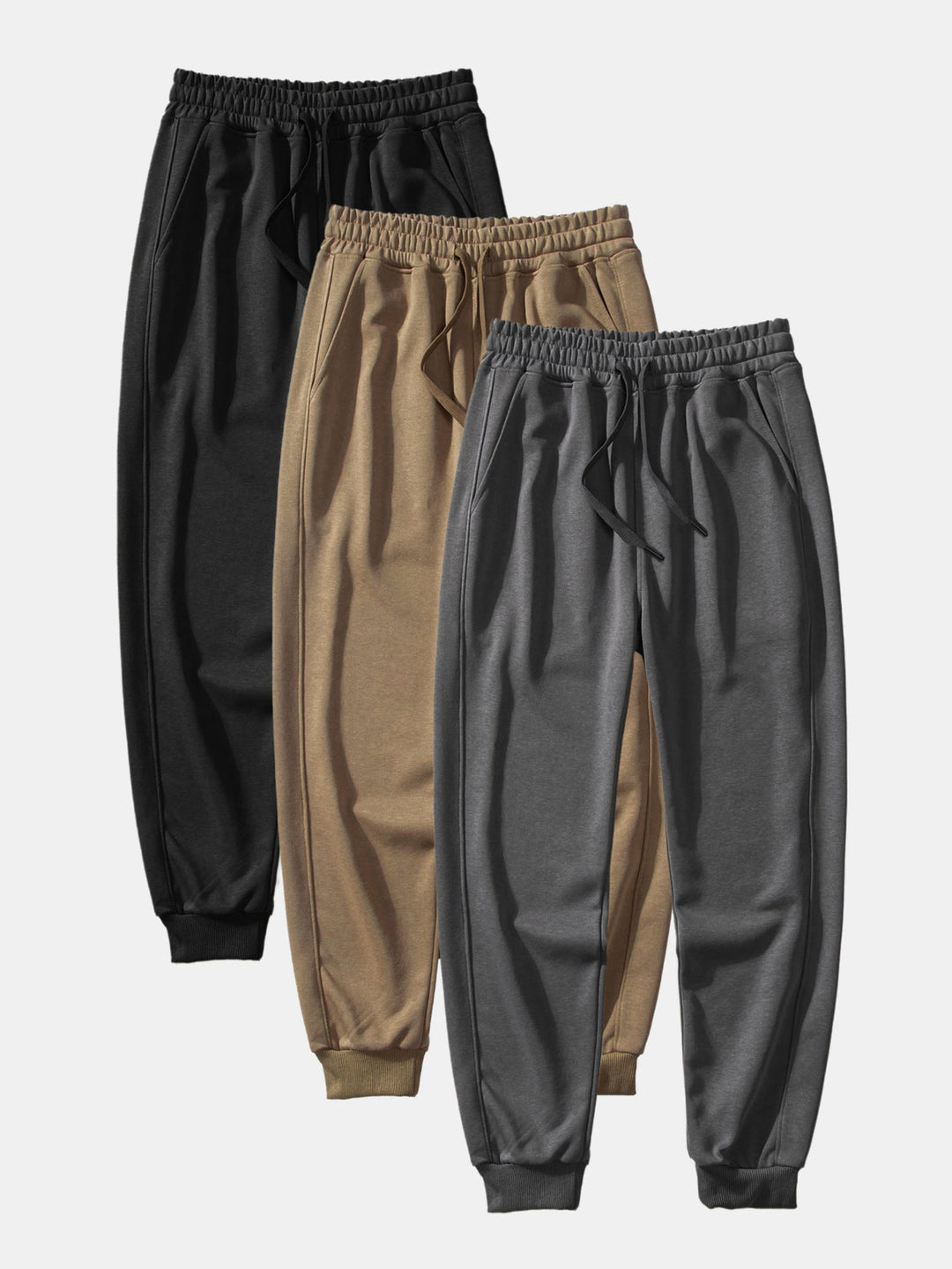 3 Pieces Basic Jogger Pants