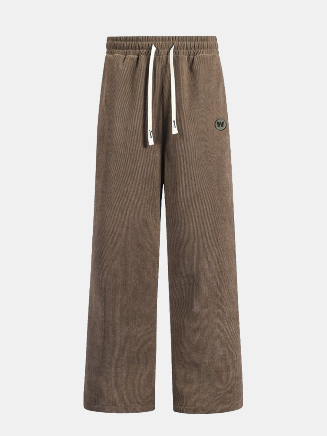 3 Pieces Teddy Fleece Lined Straight Leg Corduroy Pants