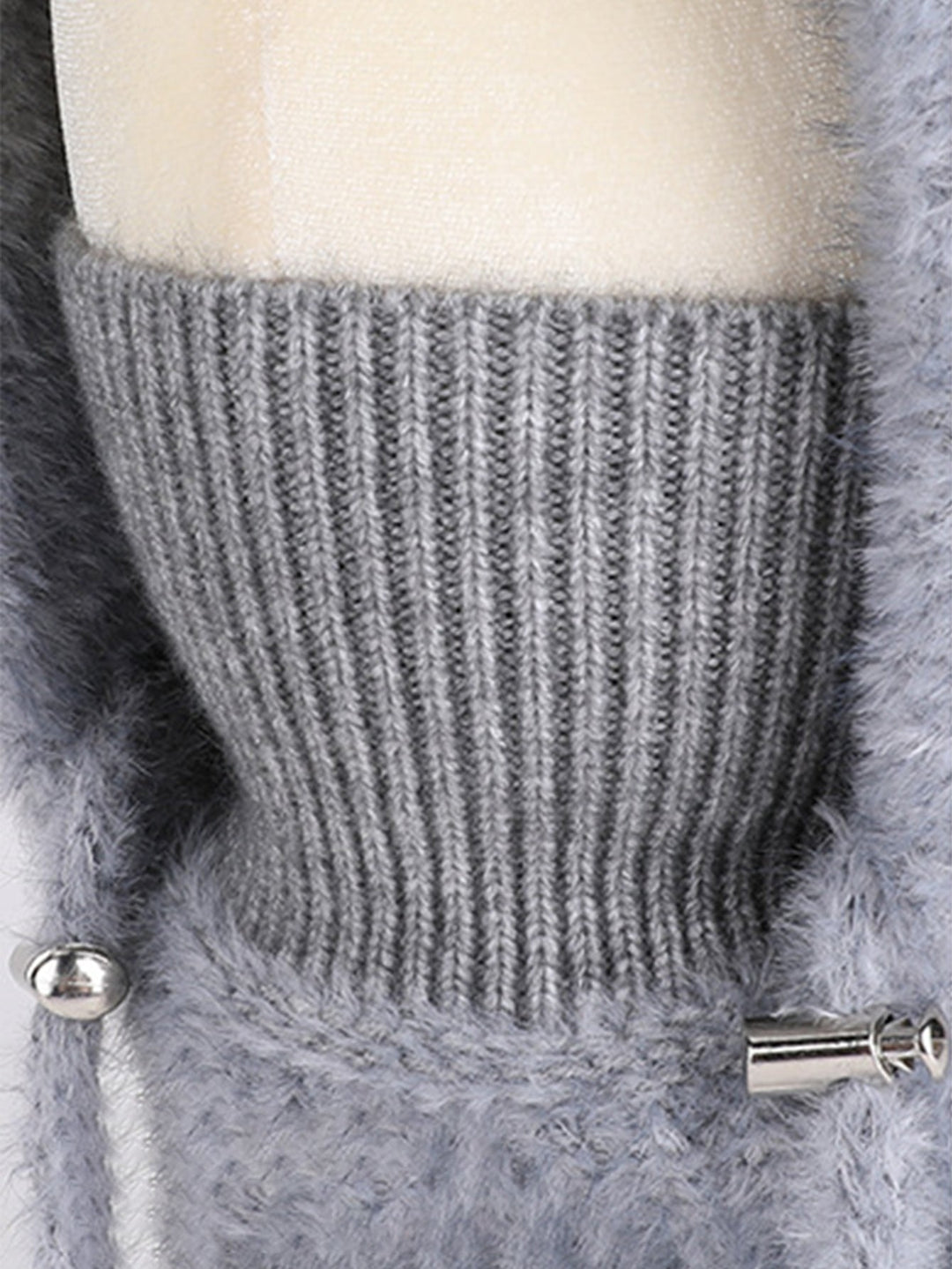 3-in-1 Fleece Lined Balaclava Knit Hat With Scarf Face Mask