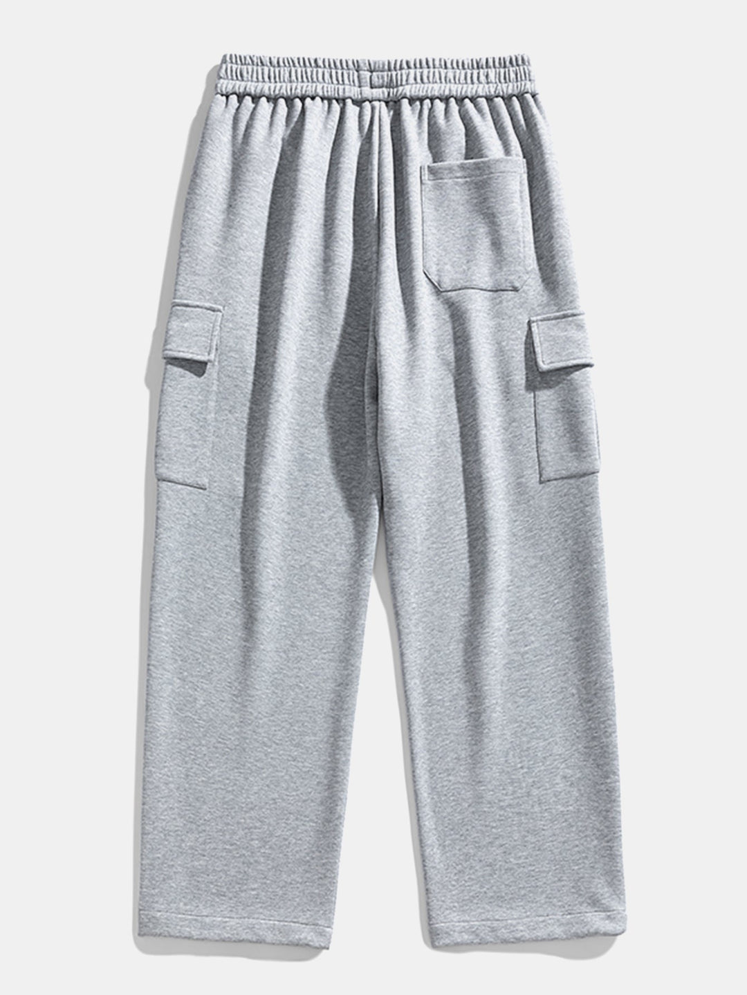 Camiseta Waffle 2 em 1 de Manga Longa com Caimento Relaxado & Calças Cargo de Jersey com Pernas Retas e Caimento Relaxado