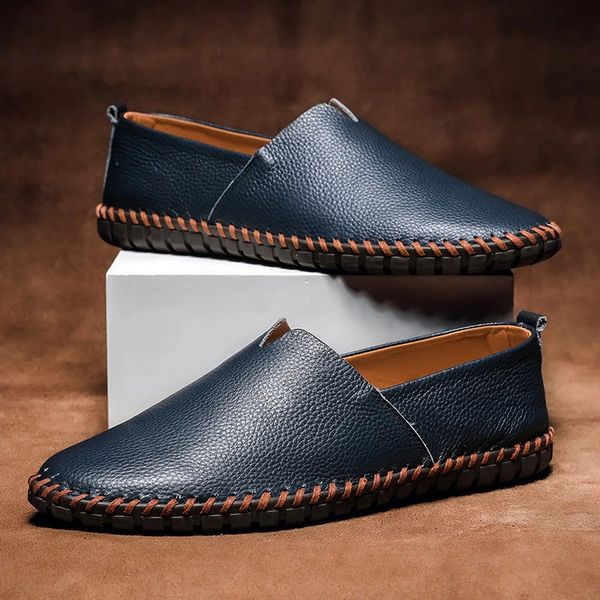 LEATHER LOAFERS
