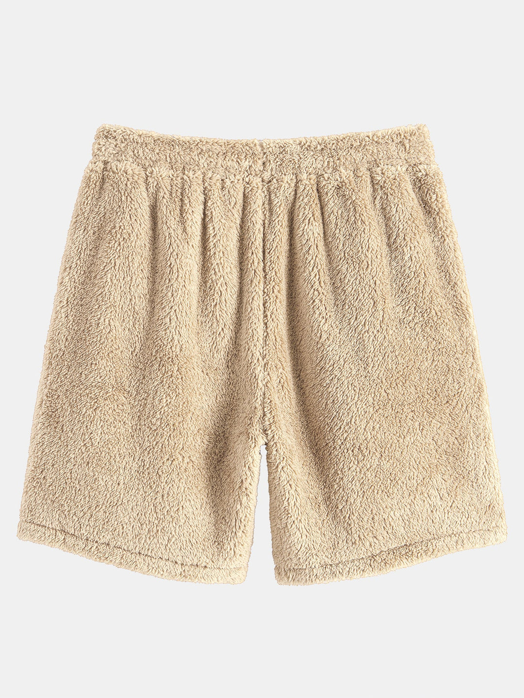 Basic Teddy Hoodie & Teddy Drawstring Shorts