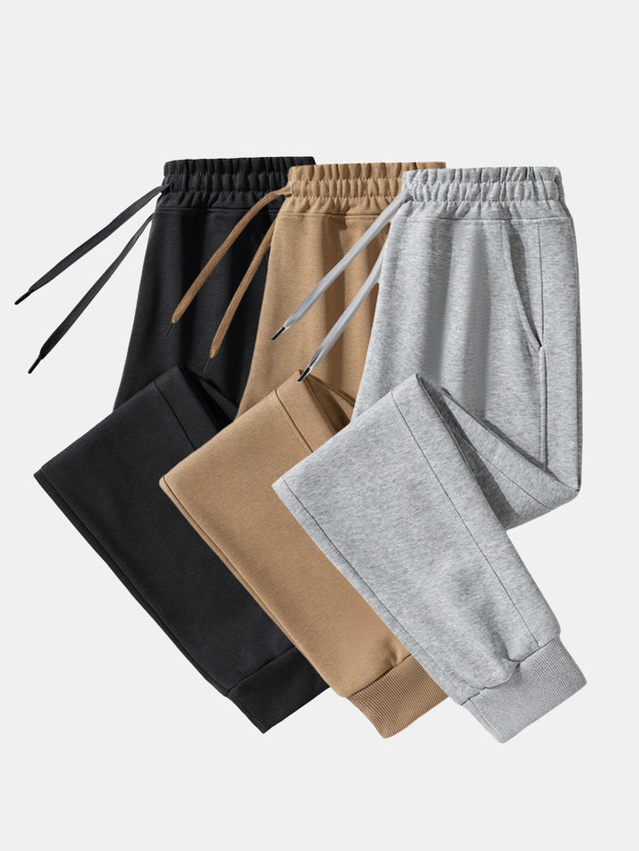 3 Pieces Basic Jogger Pants