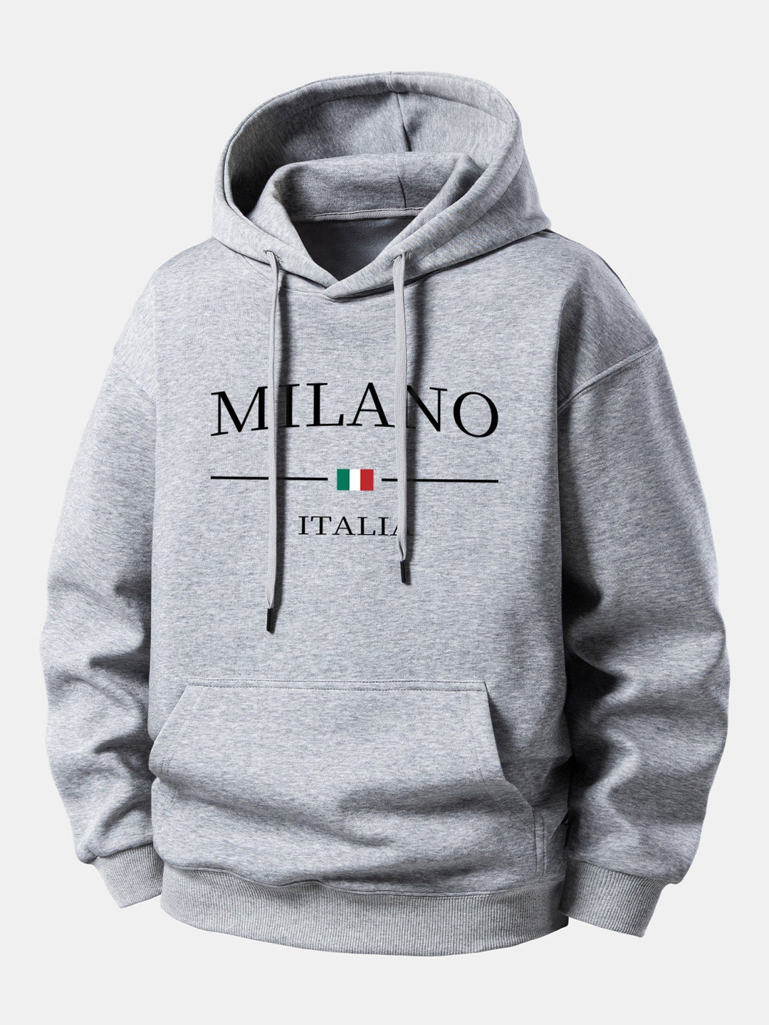 Milano Print Relax Fit Hoodie