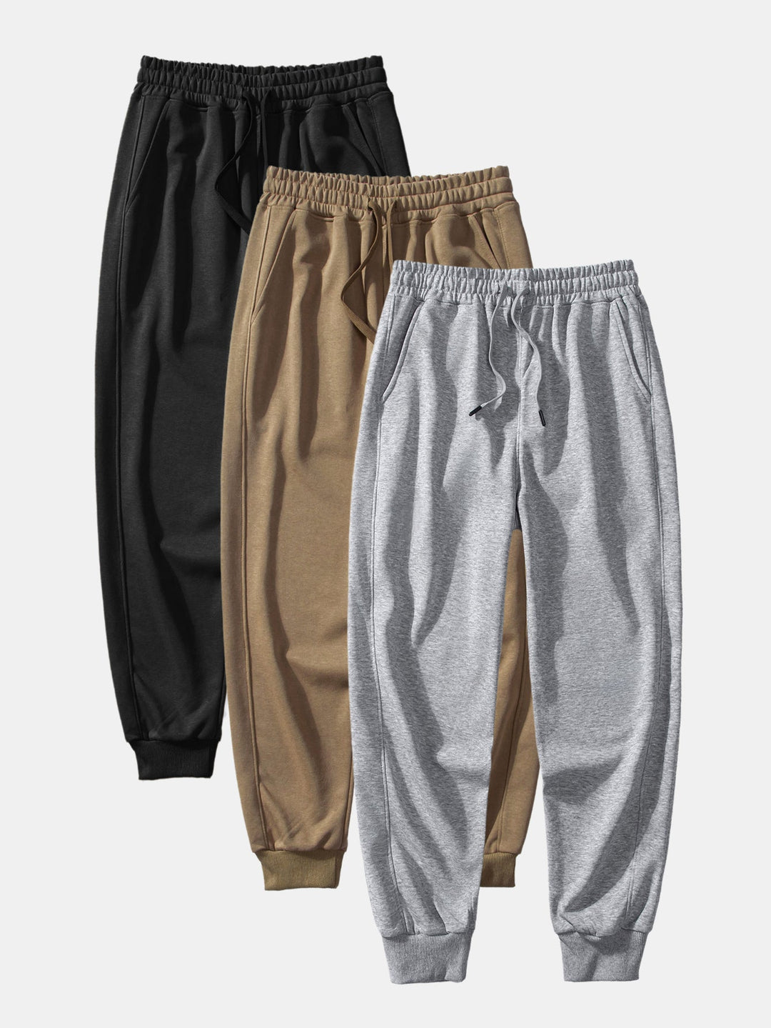 3 Pieces Basic Jogger Pants