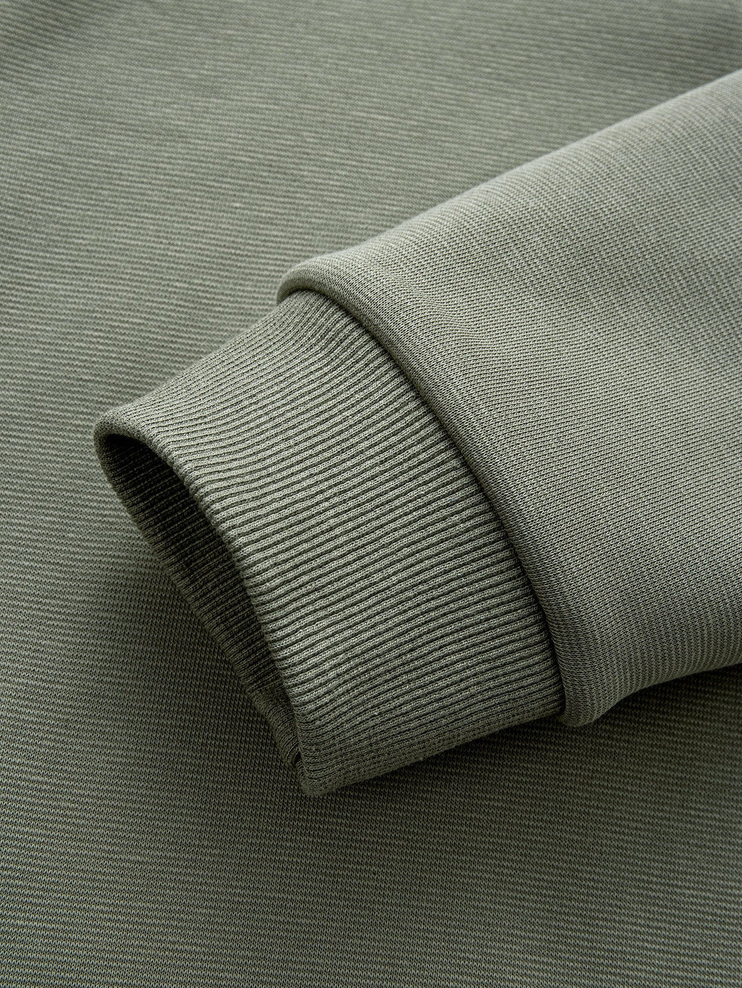 Teddy Lined Quarter Zip Sweatshirt