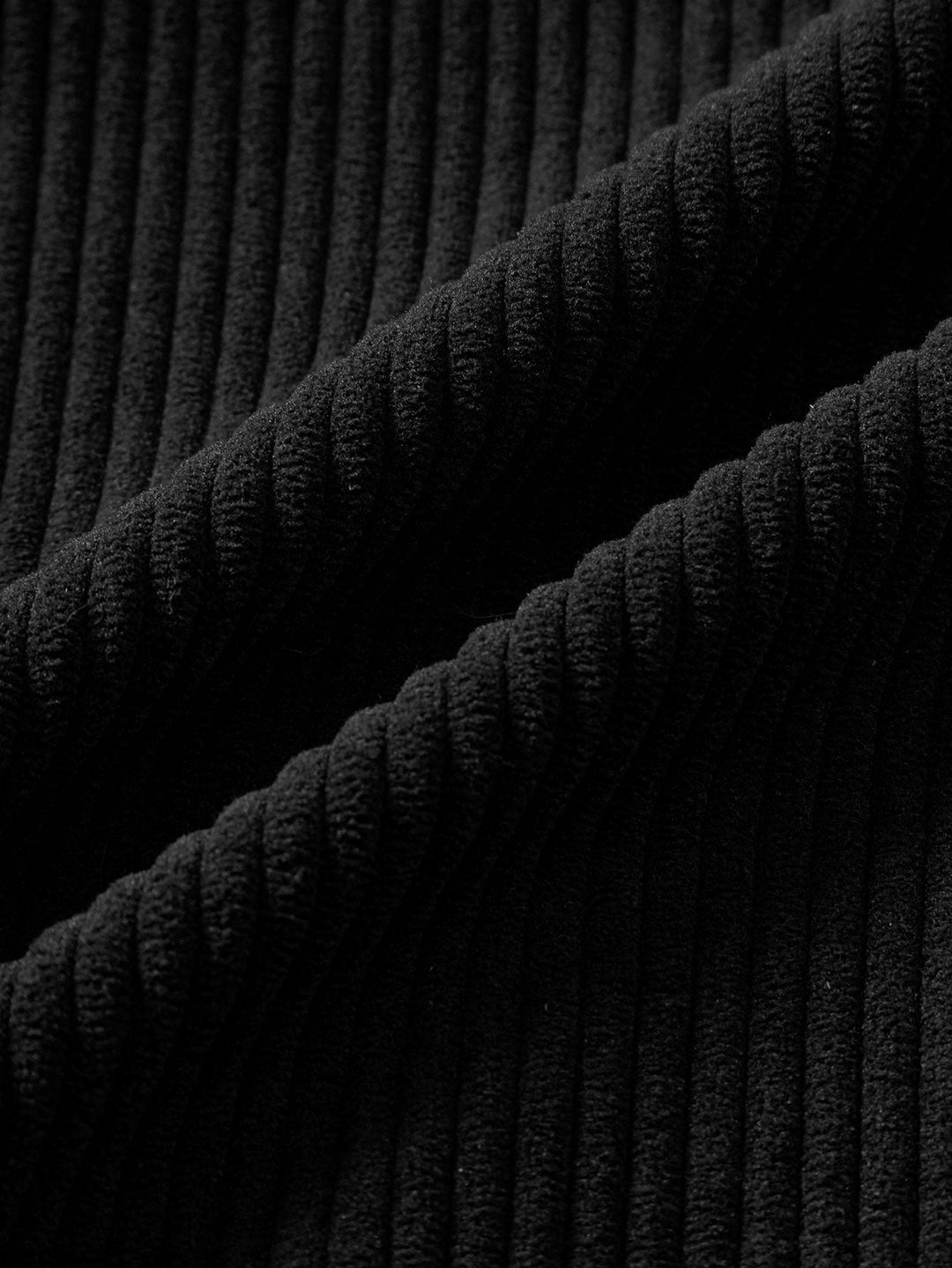 Corduroy Zip-Up Hoodie