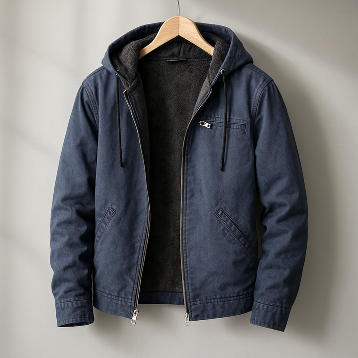 Hawthorne Canvas Sherpa Jacket