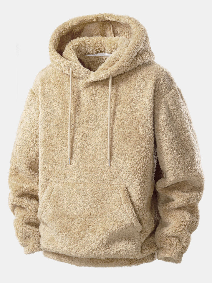 Basic Teddy Hoodie & Teddy Jogger Pants