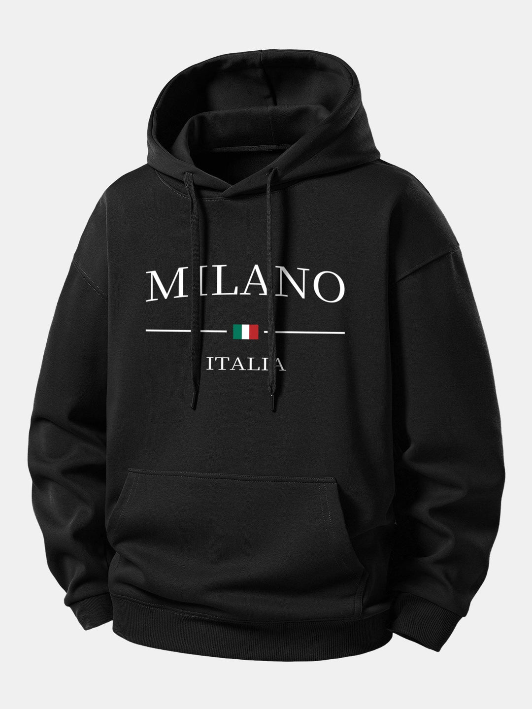 Milano Print Relax Fit Hoodie