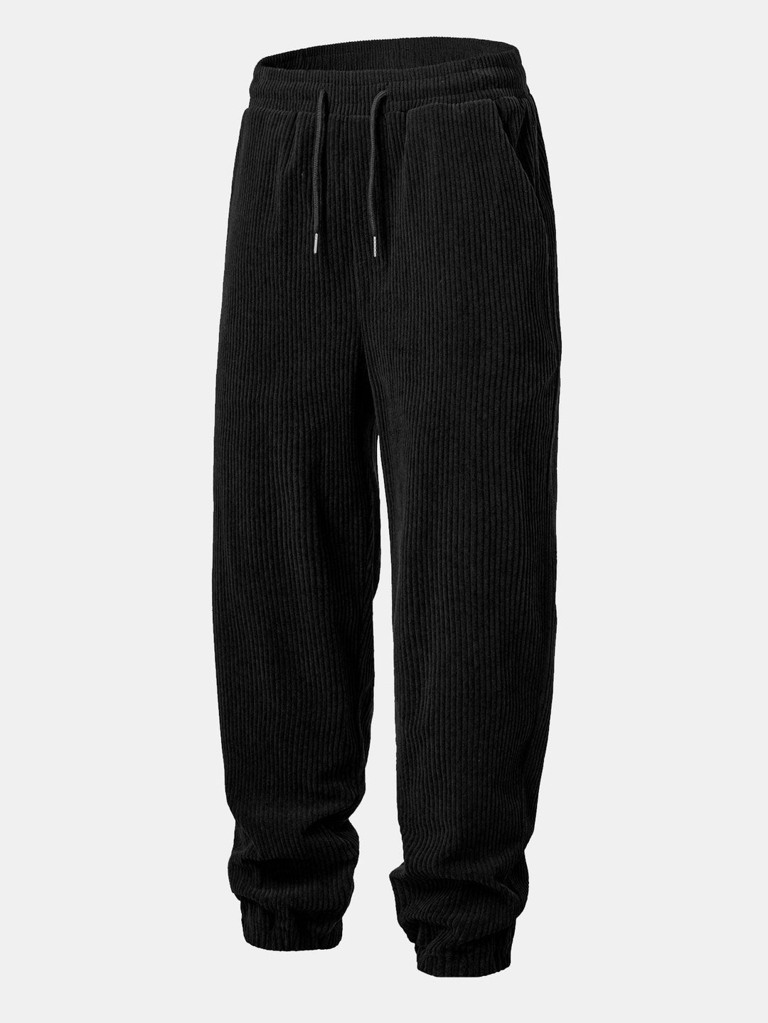 Corduroy Hoodie With Kangaroo Pocket & Corduroy Jogger Pants