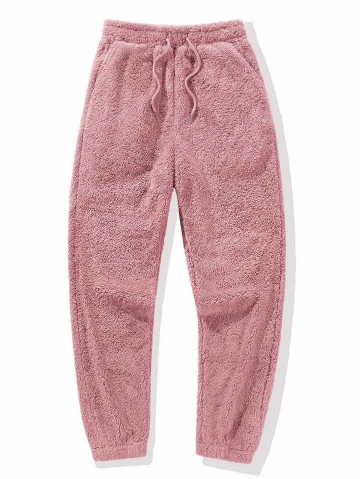Basic Teddy Hoodie & Teddy Jogger Pants