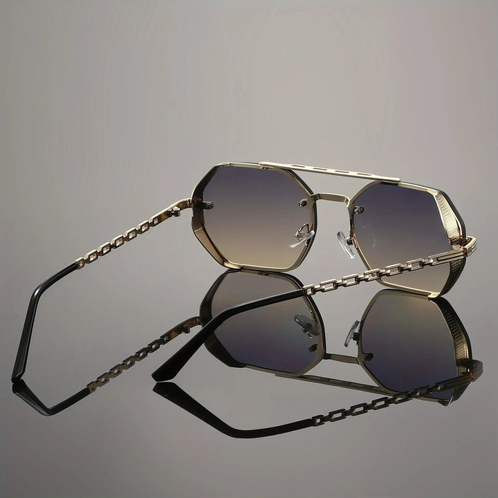 Cadenza Chain Link Sunglasses